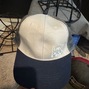 Lowe's Pro Navy and Gray Trucker Hat